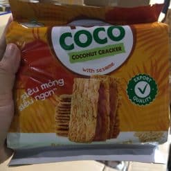 Bánh Dừa Nướng Mè Topcoco 150G