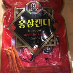 Kẹo Hồng Sâm Red Ginseng 365 Candy Hàn Quốc 200G