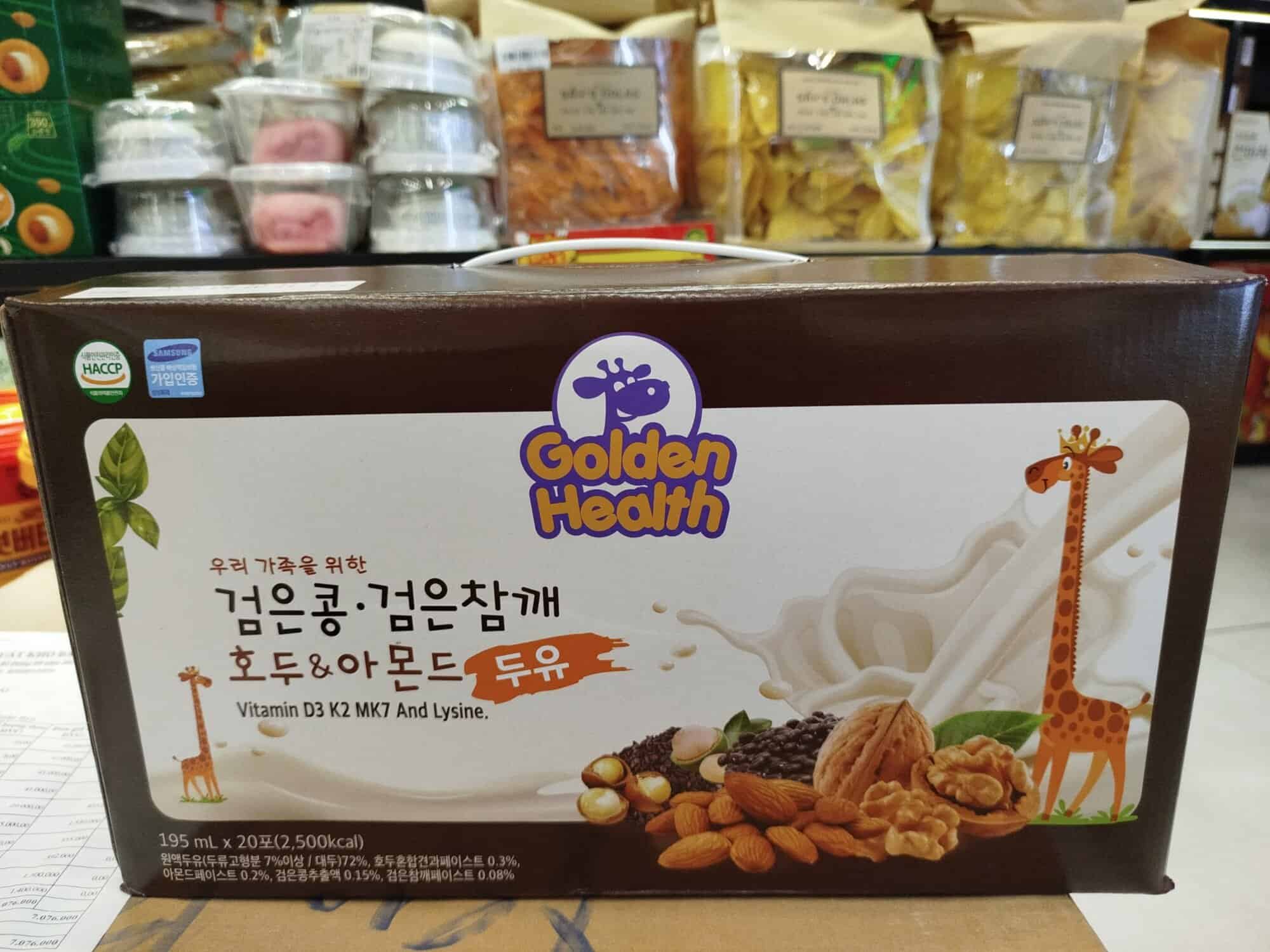 Sữa Hạt Golden Health Thùng 20 Gói