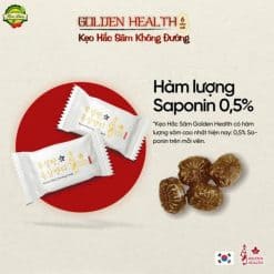 Kẹo Hắc Sâm Golden Health 500G