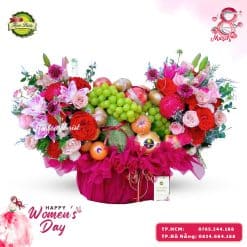 GIỎ QUÀ TRÁI CÂY 8-3  - MÓN QUÀ Ý NGHĨA CHO NÀNG