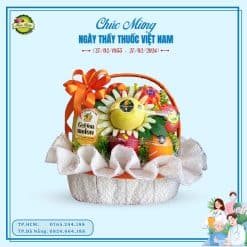 Giỏ Trái Cây Nhân Ngày Thầy Thuốc Việt Nam 27/2