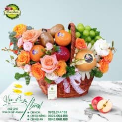 Giỏ trái cây màu nâu 1