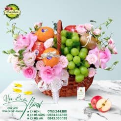 Giỏ trái cây màu nâu 2