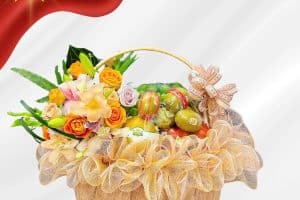 Giỏ trái cây cao cấp – lựa chọn quà tặng lịch sự ngày lễ