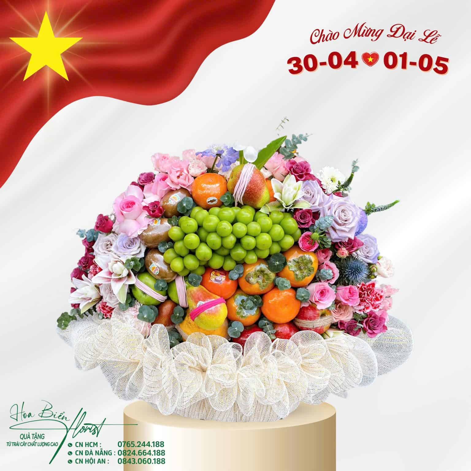 Trái cây tươi sạch – món quà gắn kết tình thân ngày 30/4
