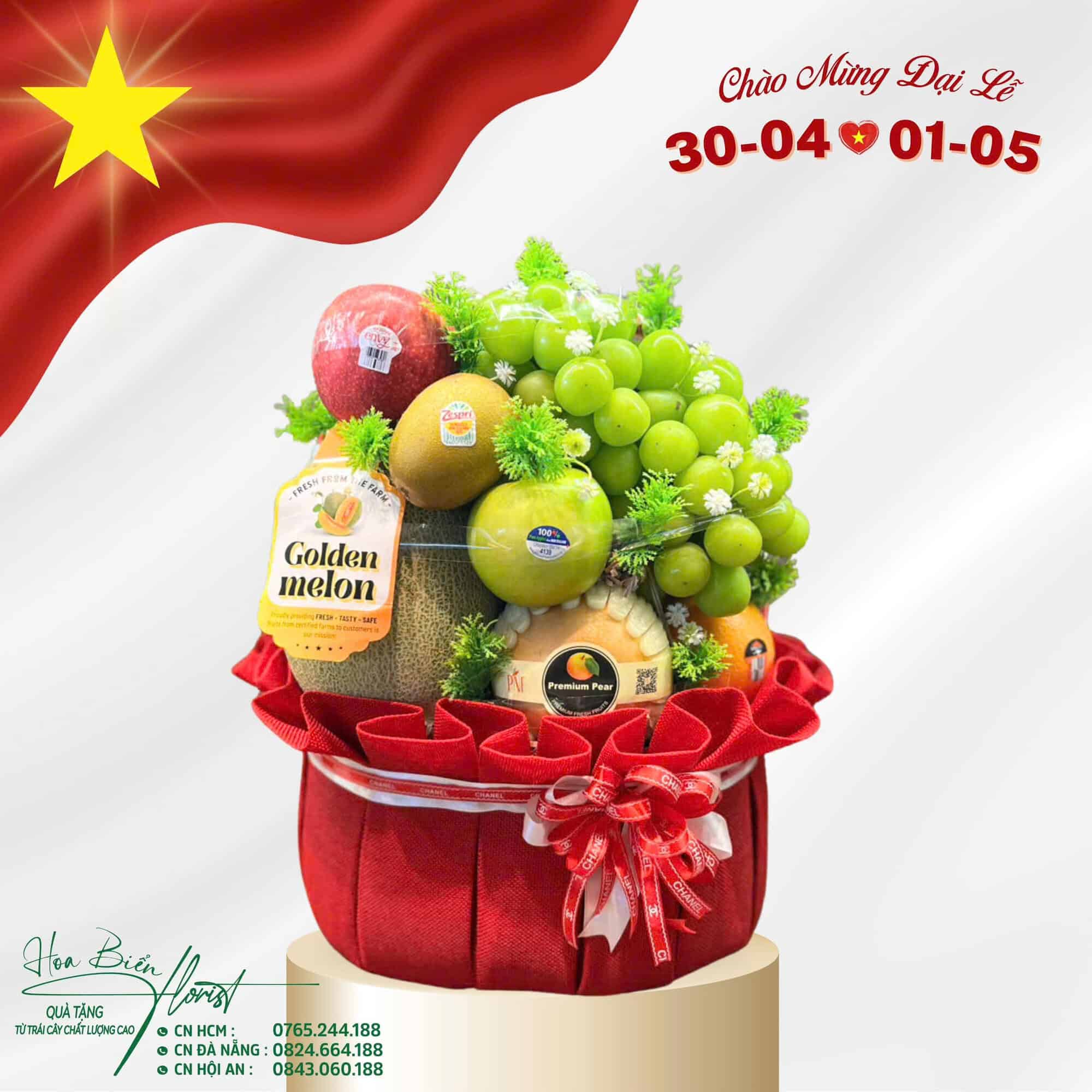 Hoa Biển - Giỏ trái cây tươi mới mỗi ngày, bảo quản theo quy trình chuẩn