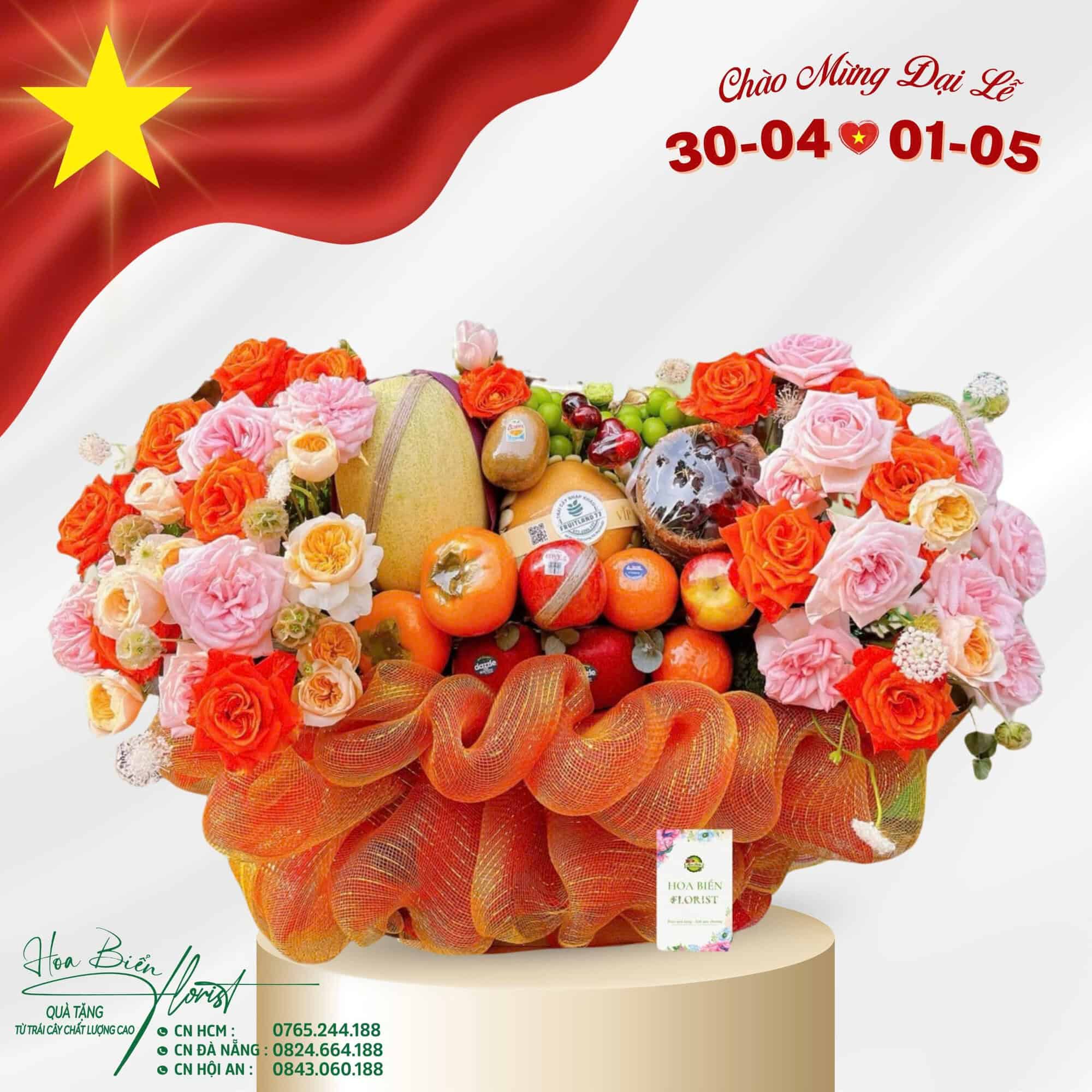 z6545770090186_94a5ef35549d4ca82dc0b668cb1ffb25 Giỏ trái cây Việt Nam chào mừng ngày 30/4 – Tự do và Hòa Bình