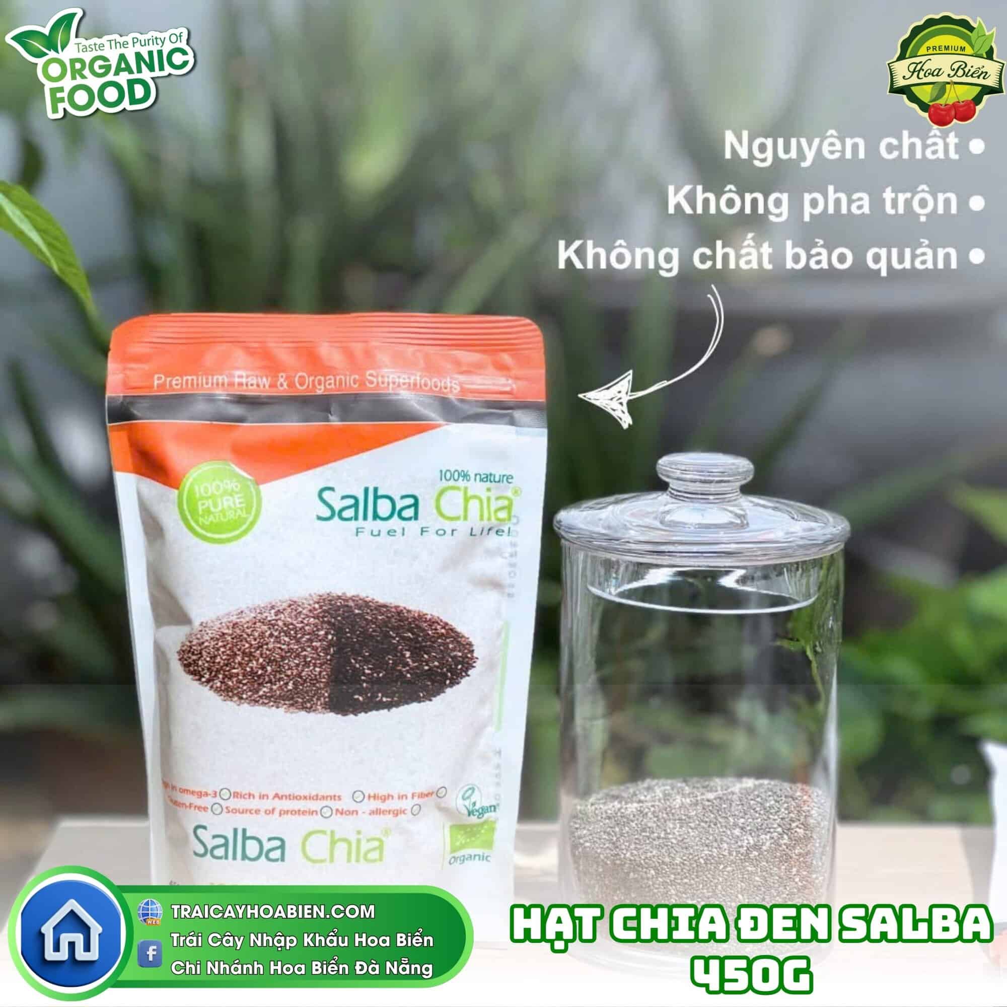 Hạt Chia Đen Salba 450G Hạt Chia Đen Salba 450G