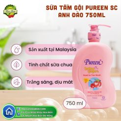 Sữa Tắm Gội Pureen SC Anh Đào 750 ml