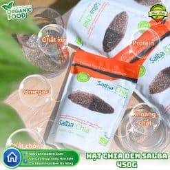 Hạt Chia Đen Salba 450G