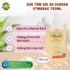 Sữa Tắm Gội SS Pureen VTM B5&E 750 ml
