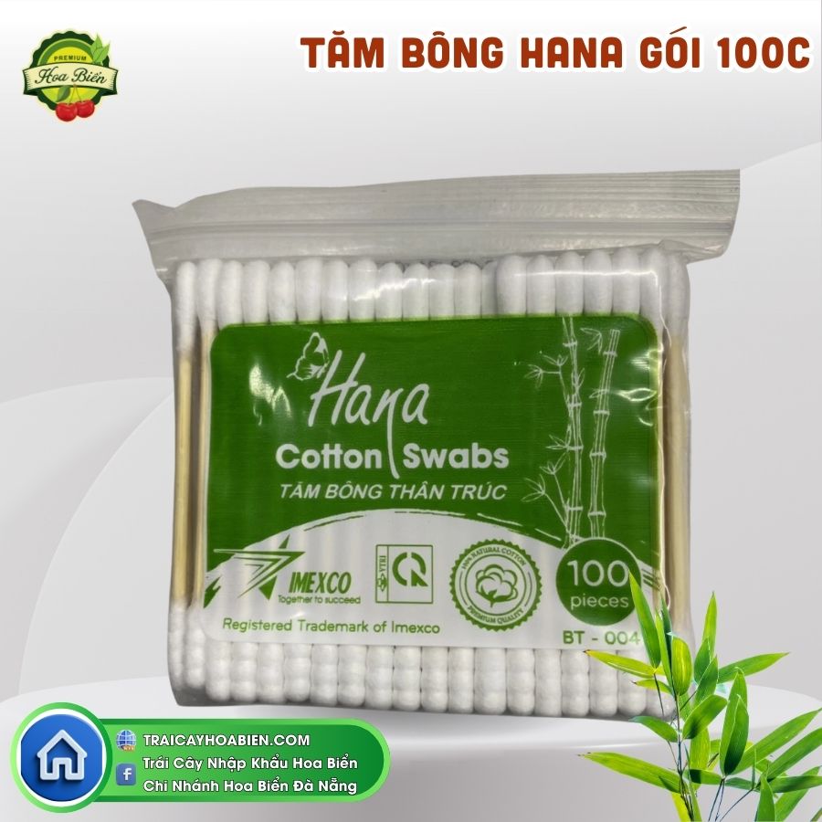 172 Tăm bông Hana gói 100C