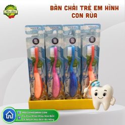 Bàn chải trẻ em hình con rùa