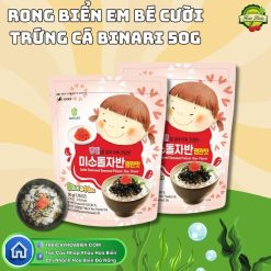 Rong biển Em Bé Cười trứng cá Binari 50g