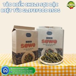 Tảo Biển Chile Sợi Đặc Biệt Túi Glifefood 350g