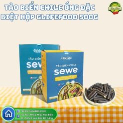 Tảo Biển Chile Ống Đặc Biệt Hộp Glifefood 500g