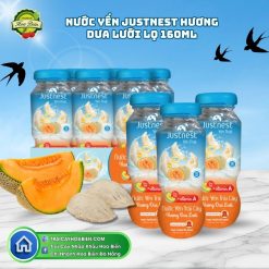 Nước Yến Justnest Hương Dưa Lưới 160ml