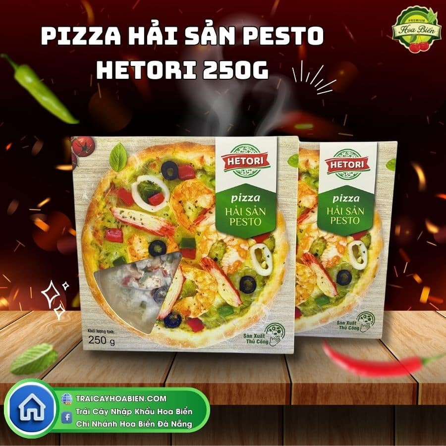 331 Pizza Hải Sản Pesto Hetori 250g