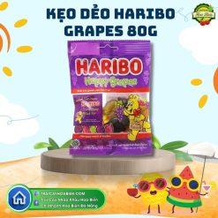 Kẹo Dẻo Haribo Grapes 80g