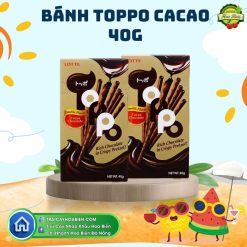 Bánh Toppo Cacao 40g