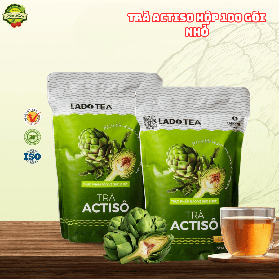 LADO TEA TRÀ ACTISO 100 TÚI LỌC – Trái cây nhập khẩu Hoa Biển