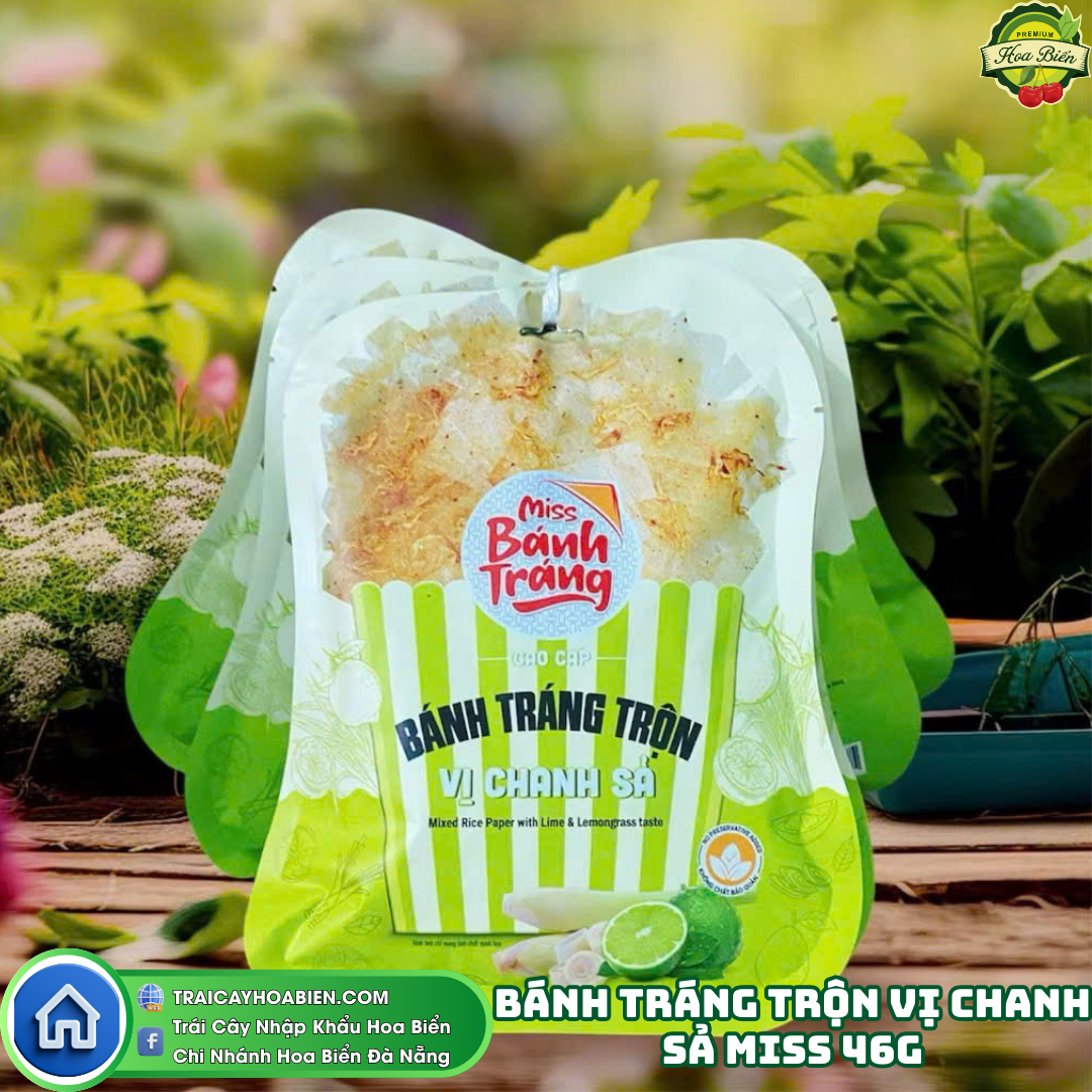 66 Bánh tráng trộn vị chanh sả Miss