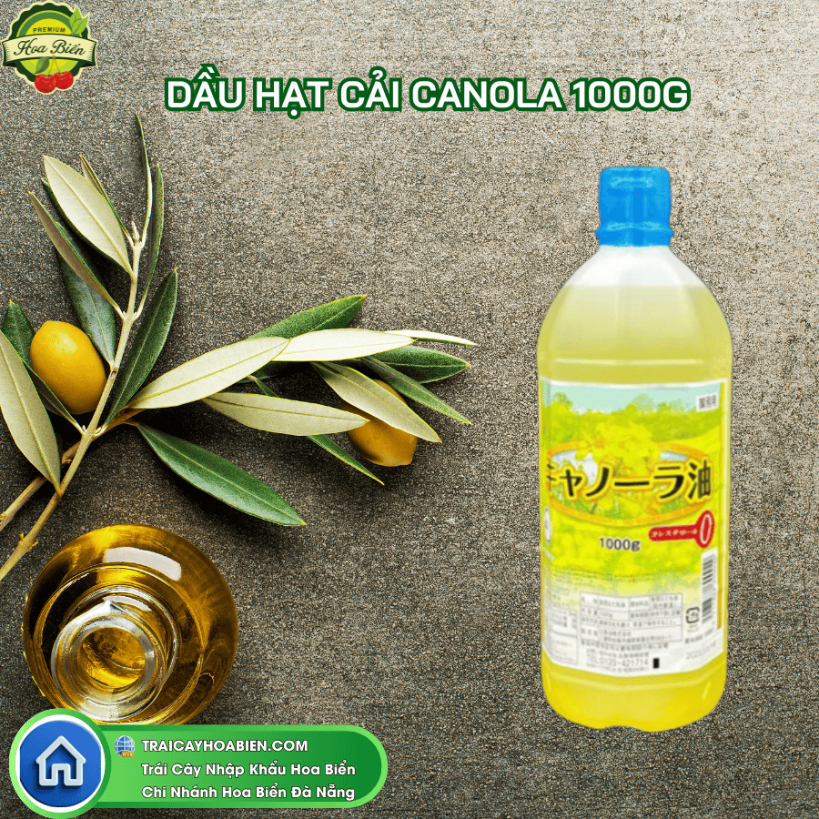 Dầu Hạt Cải Canola 1000g Dầu Hạt Cải Canola 1000g