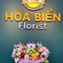 Giỏ Trái Cây Tím Thủy Chung