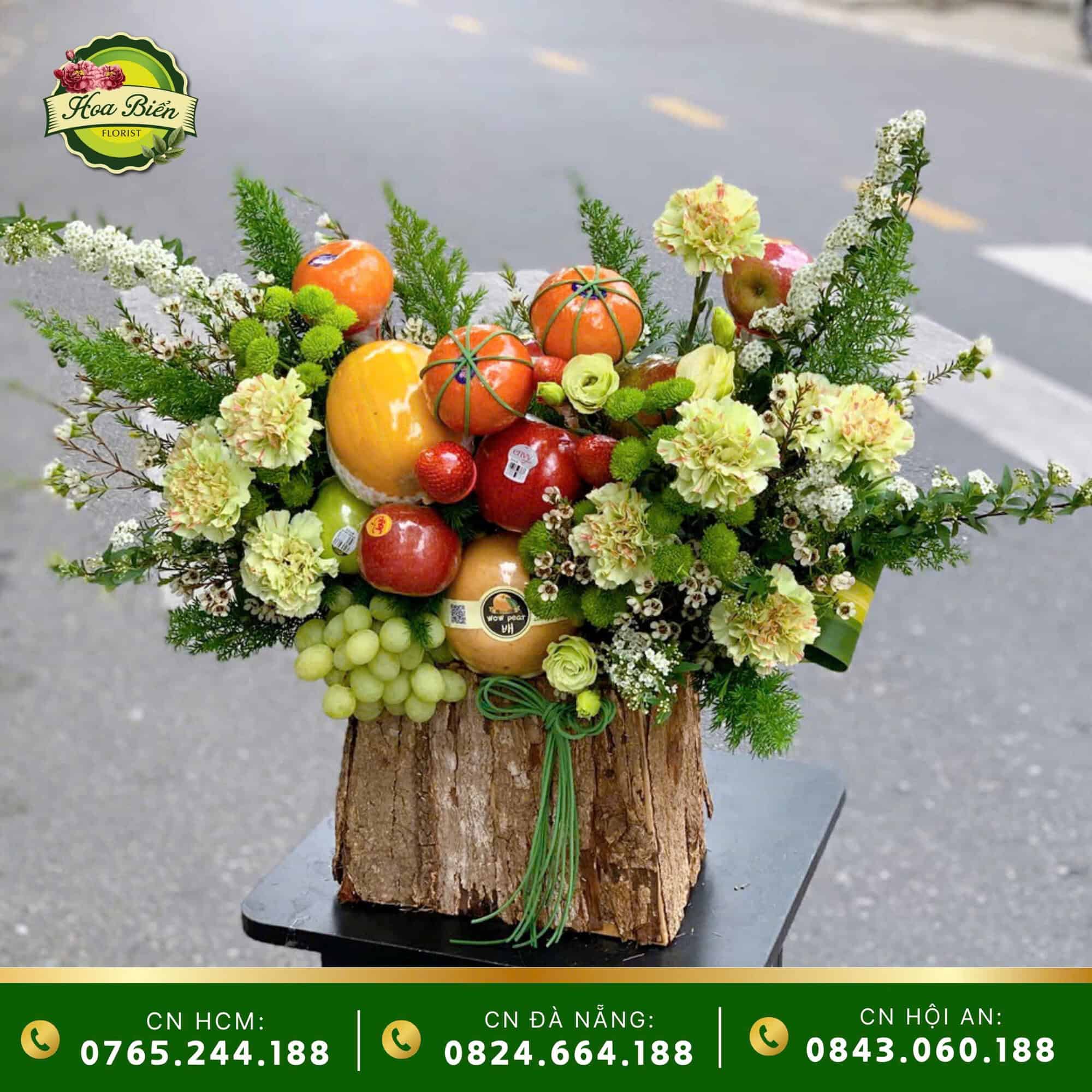 Giỏ Trái Cây Kính Lễ