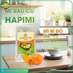 mì bí đỏ không chiên dầu