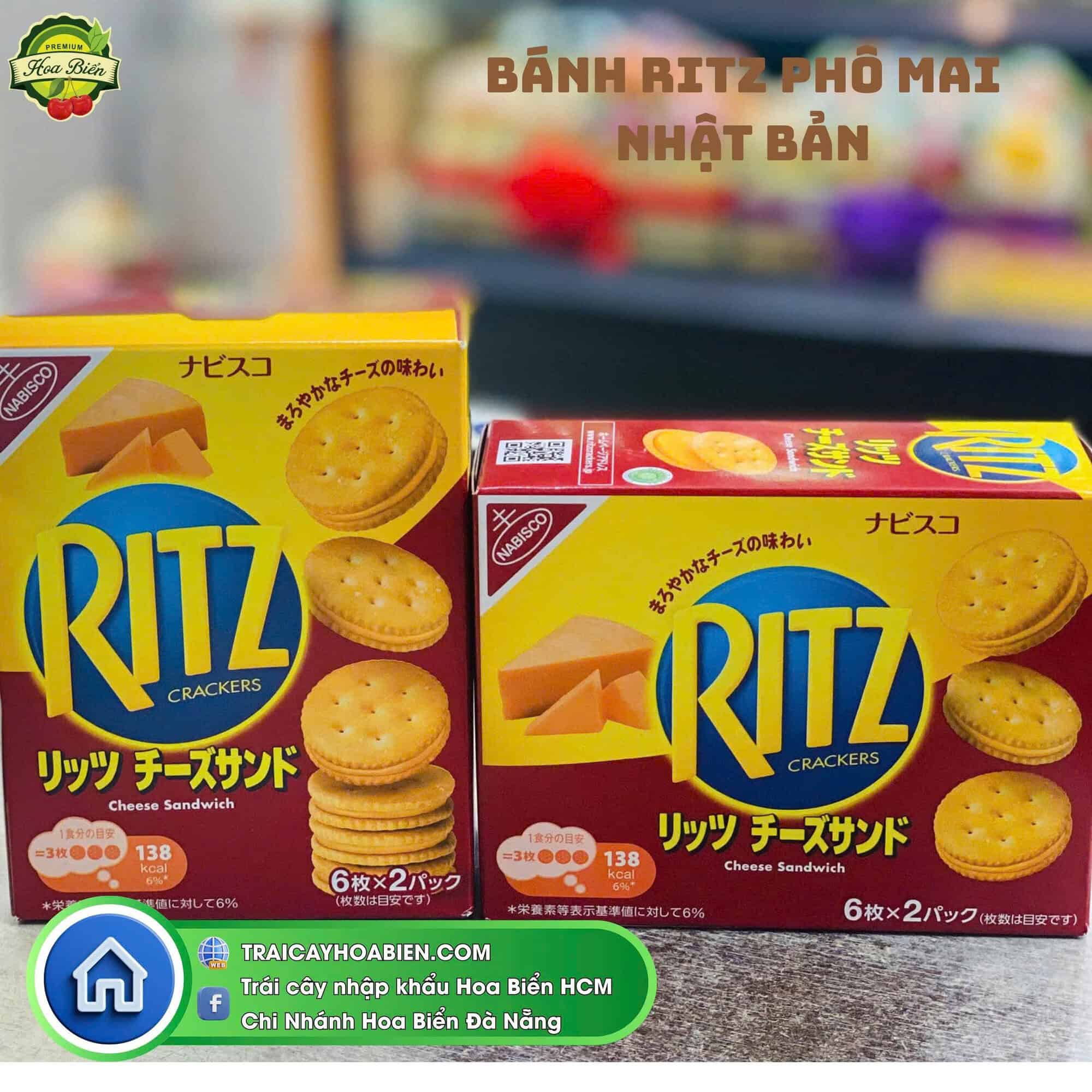 z6648180909337_05b018e578c6365c7897abc391d62fea BÁNH QUY KẸP PHÔ MAI RITZ - Bánh Ritz Cheese Sandwich Nhật Bản – Giòn Tan, Phô Mai Sánh Mịn, Túi 106g Cao Cấp