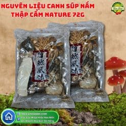Nguyên Liệu Canh Súp Nấm Thập Cẩm Nature 72g – Tăng Đề Kháng, Hương Vị Tự Nhiên, Nấu Là Ngon