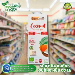 Sữa Dừa không đường hữu cơ
