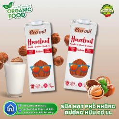 SỮA HẠT PHỈ KHÔNG ĐƯỜNG HỮU CƠ 1L