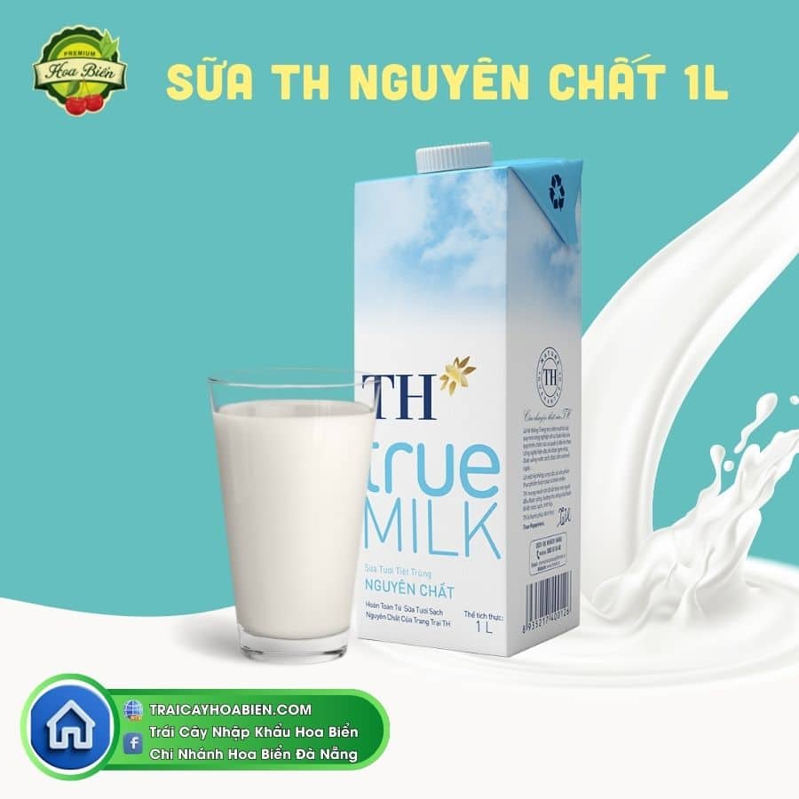 13 Sữa TH Nguyên Chất 1L