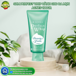 SỬA RỬA MẶT SENKA PERFECT WHIP DÀNH CHO DA MỤN ACNES 100GR