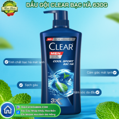 Dầu gội Clear bạc hà