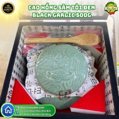 Cao Hồng Sâm Tỏi Đen Black Garlic 500g