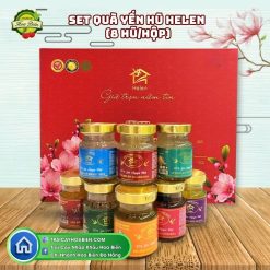 Set Quà Yến Hũ Helen (8 Hũ/Hộp)