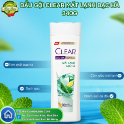 Dầu gội Clear Mát Lạnh Bạc Hà