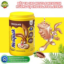 Bột Ca Cao Nestle Nesquik Hương Vị Chocolate 1.275kg