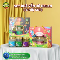 Set Quà Yến Hũ Helen – 6 Hũ