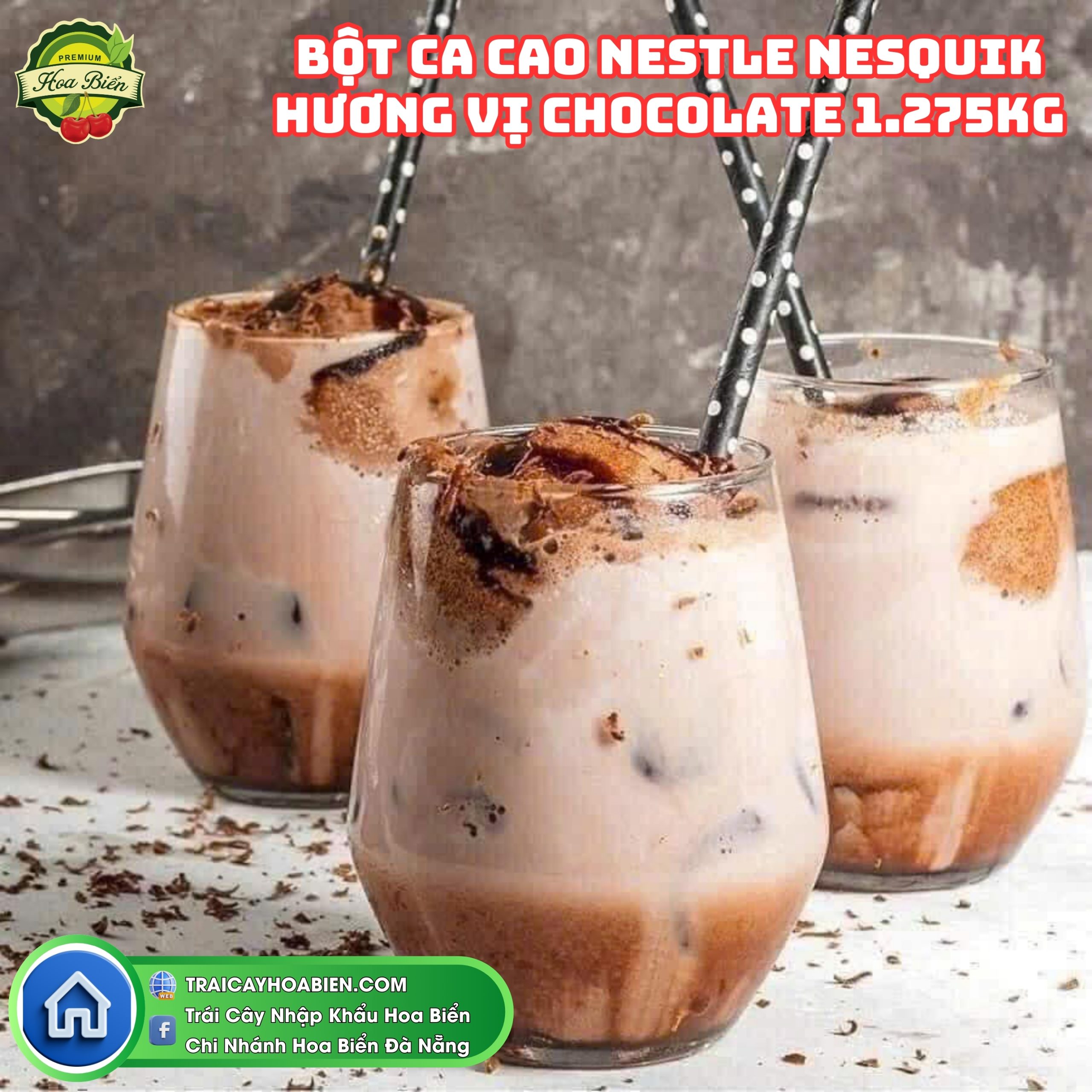 22 Bột Ca Cao Nestle Nesquik Hương Vị Chocolate
