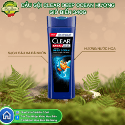 Dầu Gội Clear Men Deep Ocean Hương Gió Biển