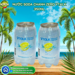 Nước soda chanh zero VTALK