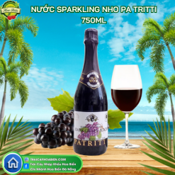 Nước ép nho có gas Patritti Sparkling