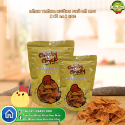 Bánh tráng nướng phủ gà cay Cô Ba