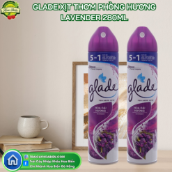 Xịt Thơm Phòng Glade Hương Lavender