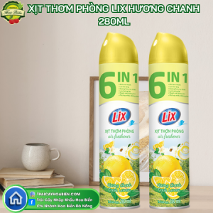 308 Xịt thơm phòng LIX Hương Chanh
